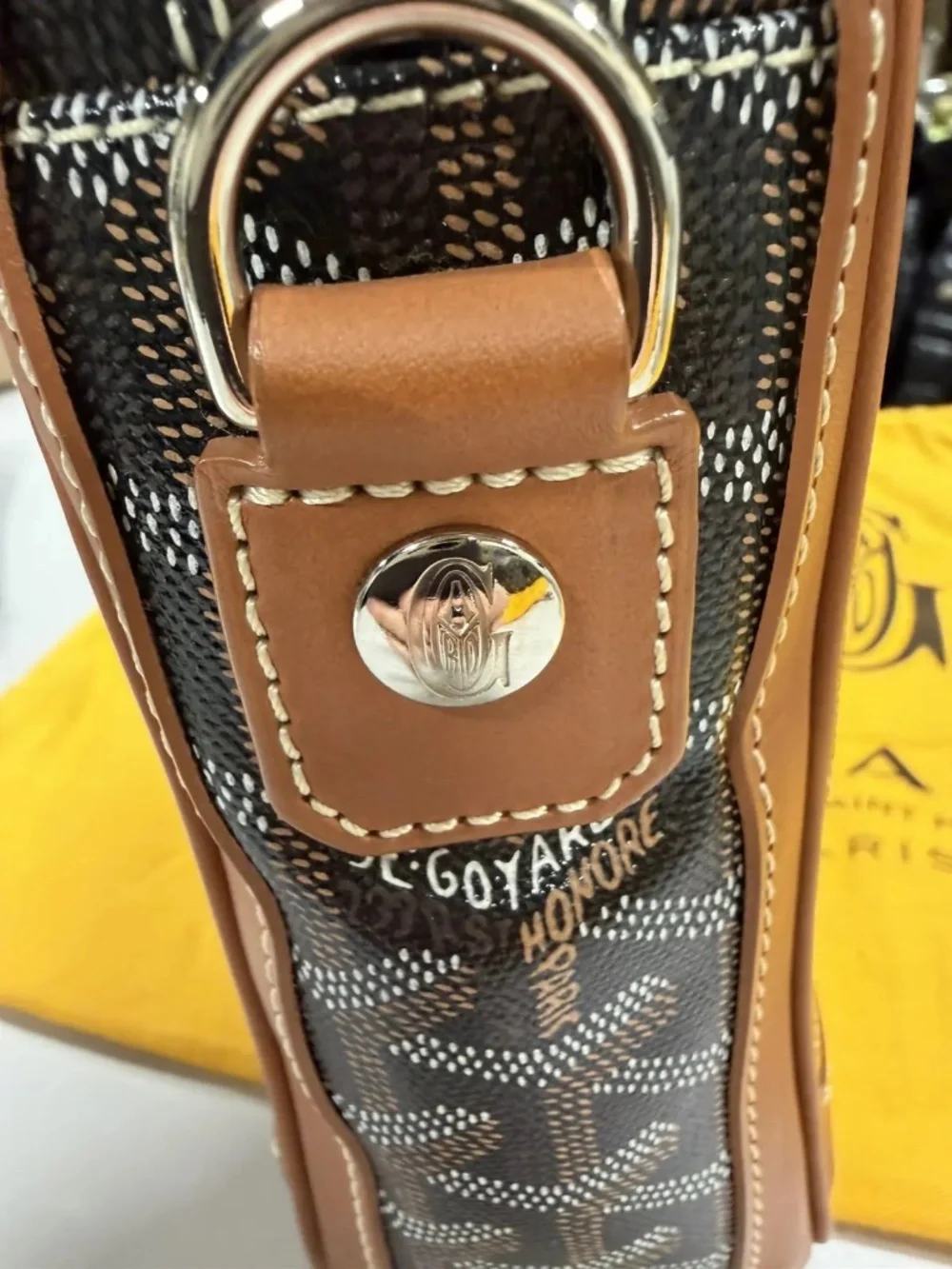 Goyard Ambassade PM documente Briefcase NEW